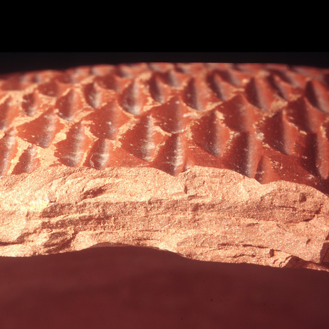 Plate 23: Fresh sherd break of BLW SA (width of field 24 mm)