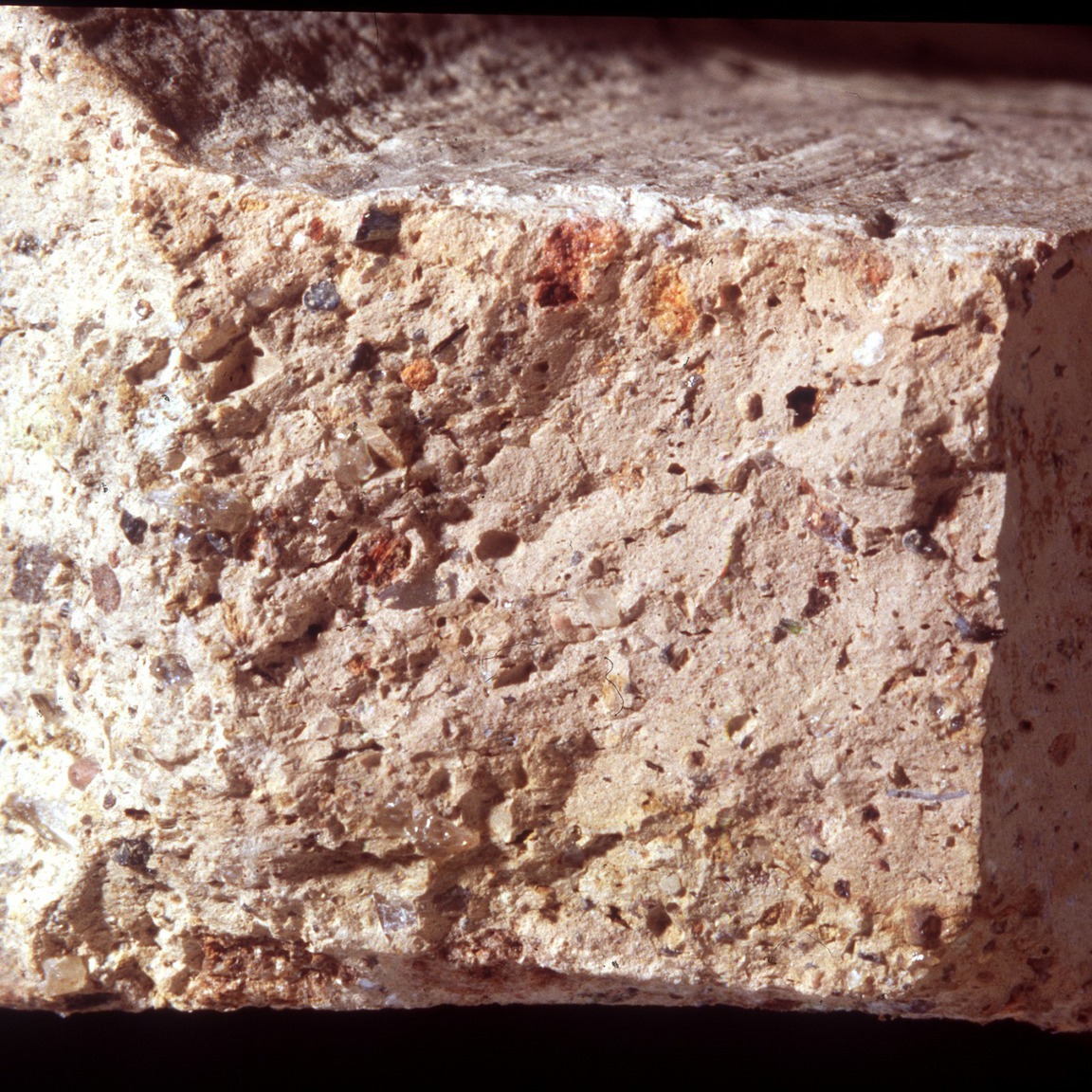 Plate 53a: Fresh sherd break of ITA WH (width of field 24 mm)
