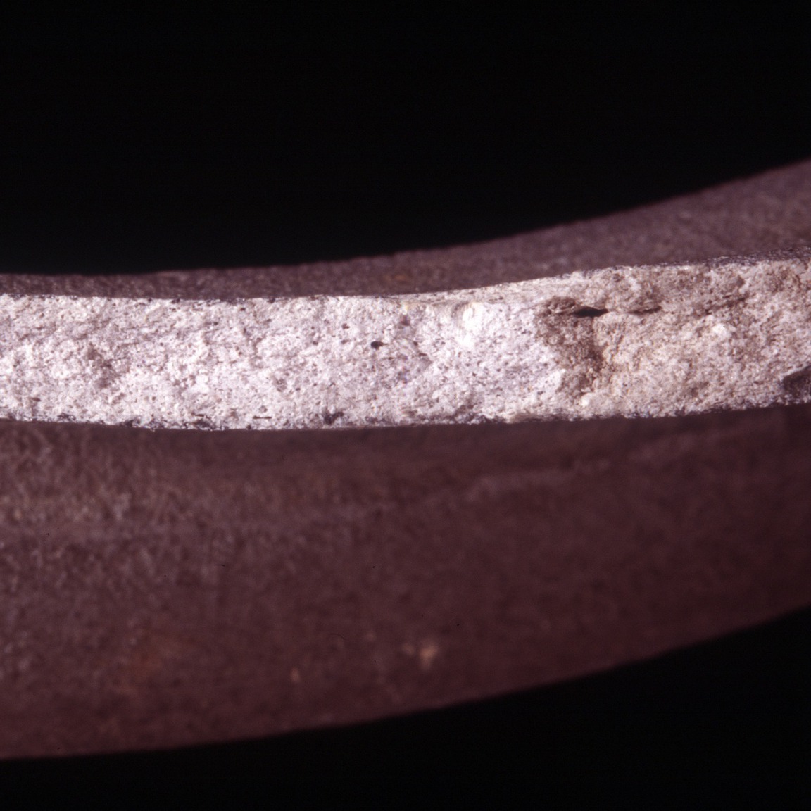 Plate 54: Fresh sherd break of NOG RE (width of field 24 mm)