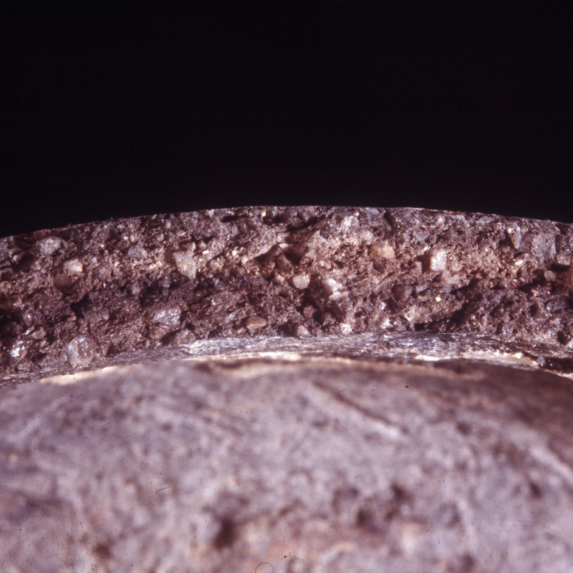 Plate 99: Fresh sherd break of SOD RE (width of field 24 mm)
