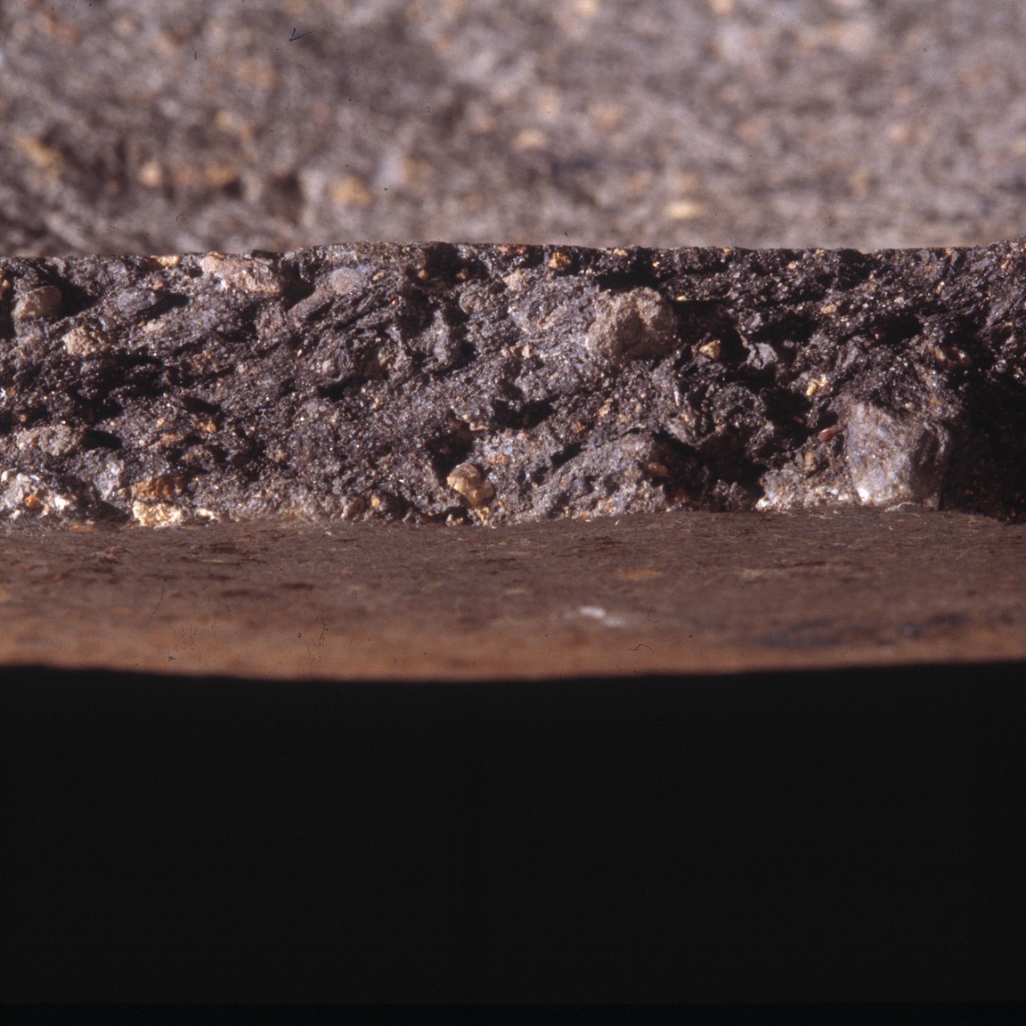 Plate 113: Fresh sherd break of HAM GT (width of field 24 mm)