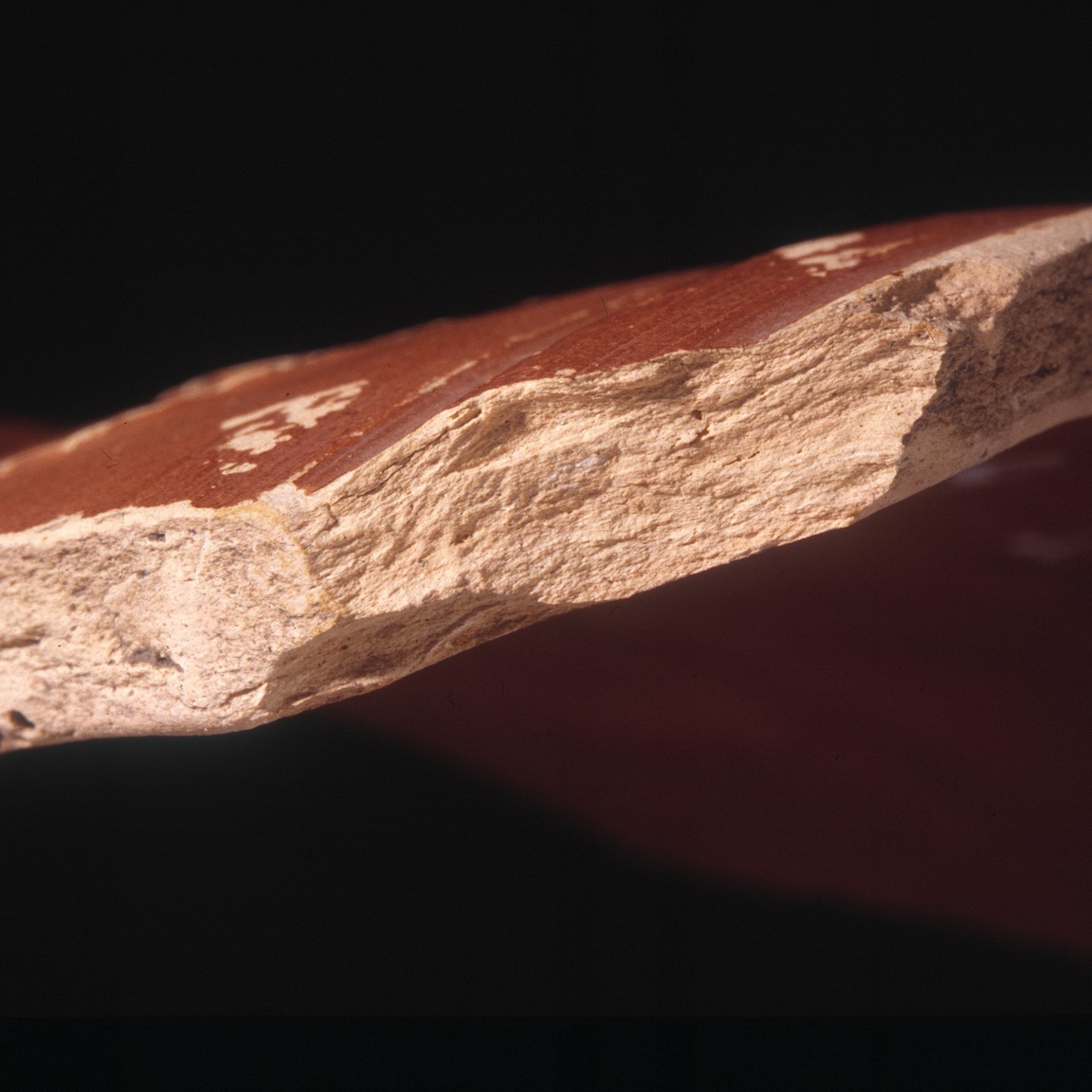 Plate 117: Fresh sherd break of NFO RS 2 (width of field 24 mm)
