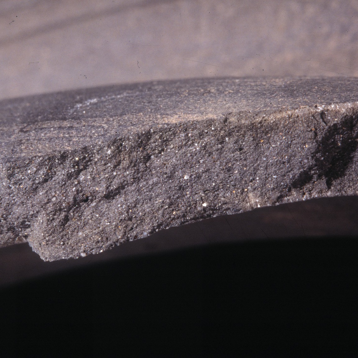 Plate 129: Fresh sherd break of HSM RE (width of field 24 mm)