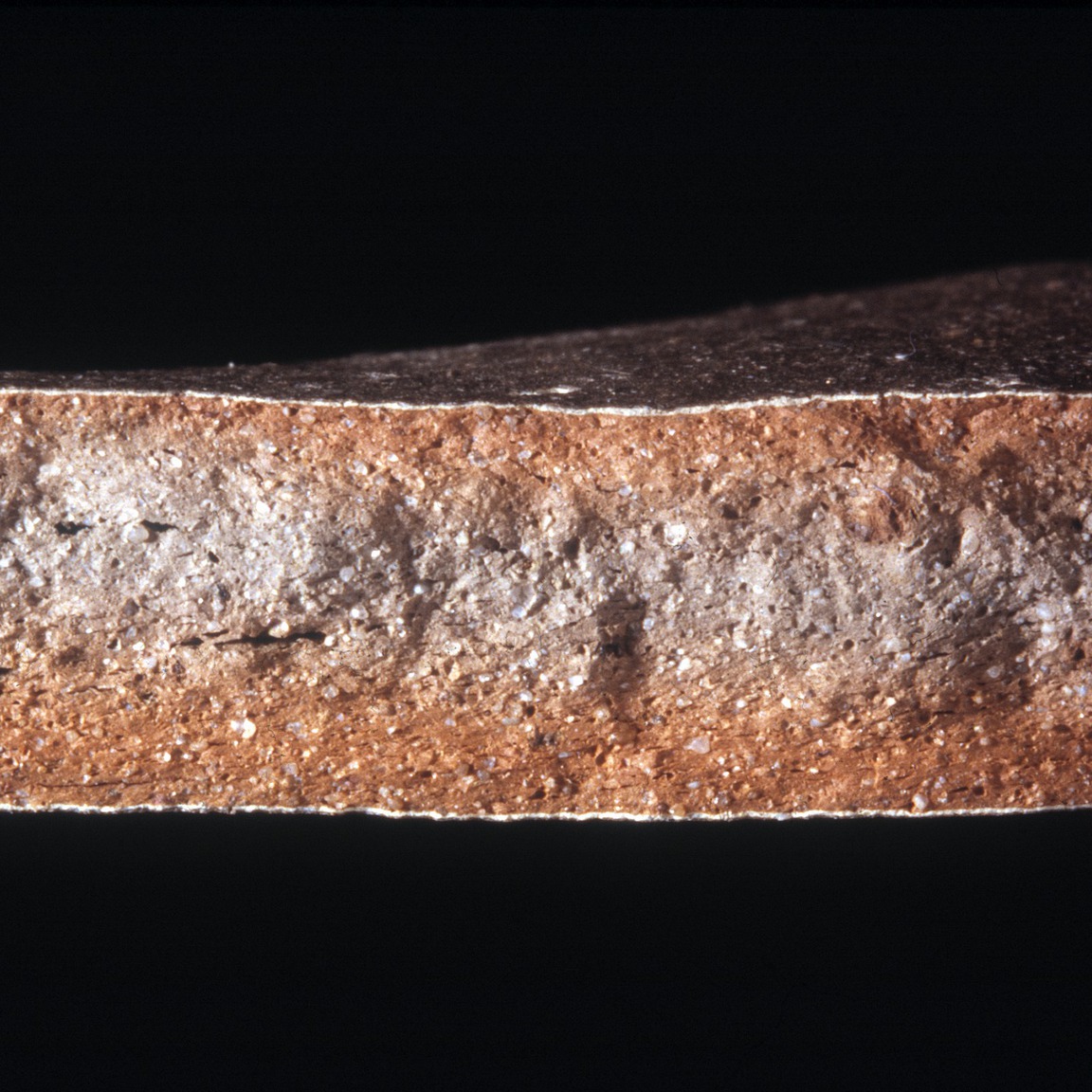 Plate 134: Fresh sherd break of SWN CC (width of field 24 mm)