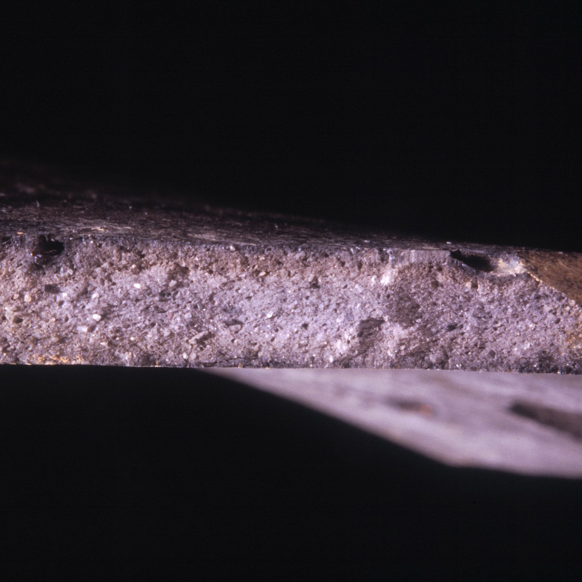 Plate 137: Fresh sherd break of COO BB 2 (width of field 24 mm)