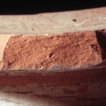 Plate 96: Fresh sherd break of WIL WS (width of field 24 mm). Click to see a larger version