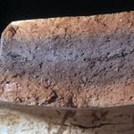 Plate 158: Fresh sherd break of MAH WS (width of field 24 mm). Click to see a larger version